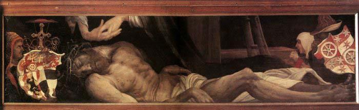 Matthias  Grunewald Lamentation of Christ before 1523 Germany oil painting art